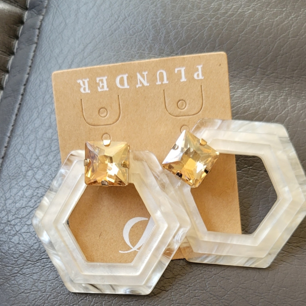 Plunder  earrings  never worn